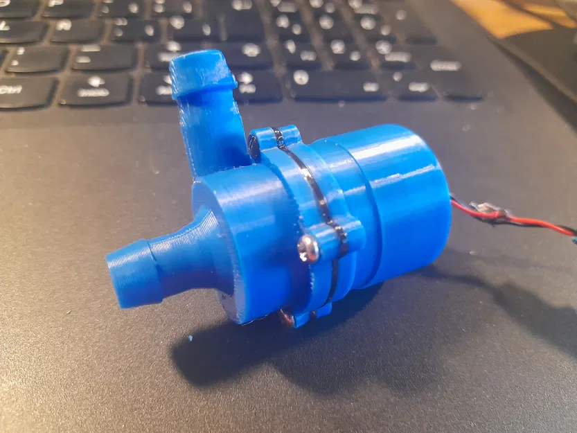 Hướng dẫn in 3D máy bơm nước mini tận dụng motor ổ đĩa DVD cũ - Image 1