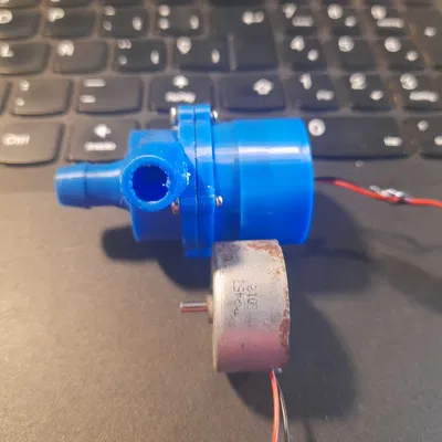 Hướng dẫn in 3D máy bơm nước mini tận dụng motor ổ đĩa DVD cũ