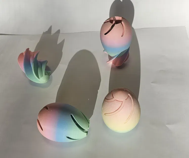 Đồ chơi xoay Easter Egg Spiral Fidget - Image 2