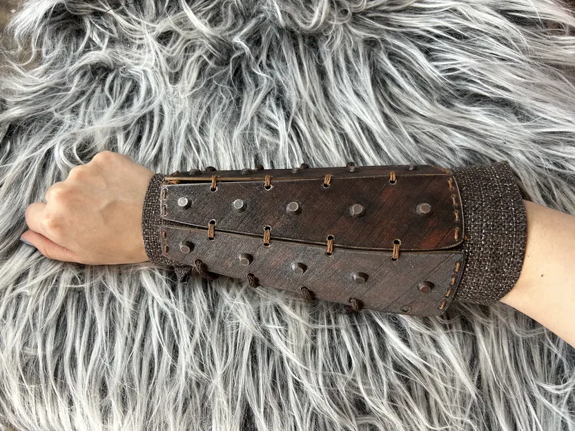 Thiết kế giáp bảo vệ cổ tay thời trung cổ in 3D sáng tạo - Image 1