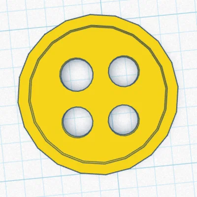 Mô hình 3D Butt Coin từ game Yeeps Hide and Seek