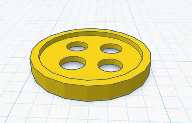 Mô hình 3D Butt Coin từ game Yeeps Hide and Seek - Image 3
