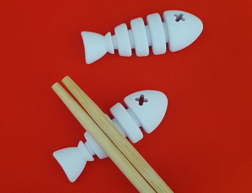 Gác đũa hình con cá - Fish Chopstick Holder - Image 1