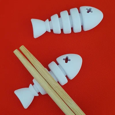 Gác đũa hình con cá - Fish Chopstick Holder