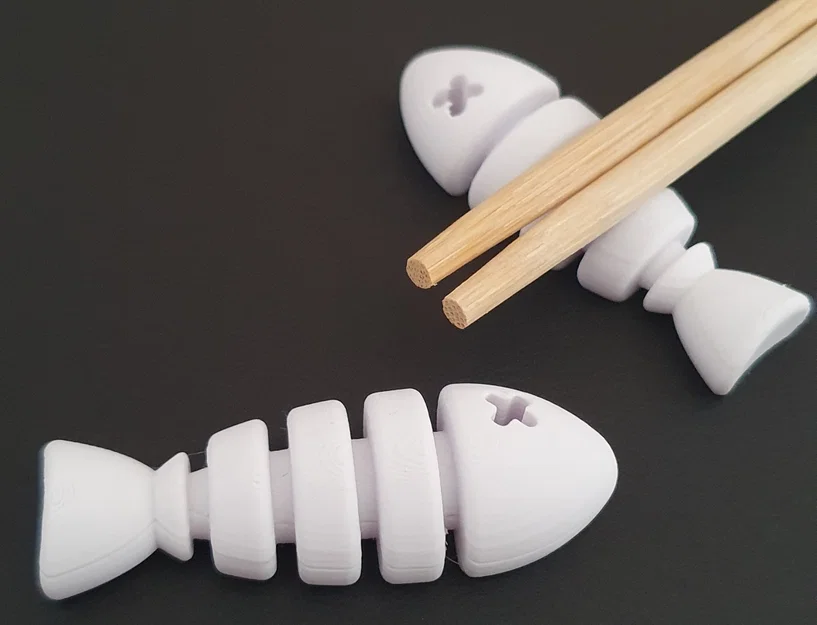 Gác đũa hình con cá - Fish Chopstick Holder - Image 2