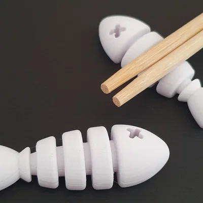 Gác đũa hình con cá - Fish Chopstick Holder