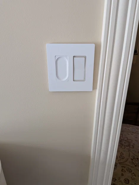 Đế gắn công tắc đèn Decora (2 nút) cho IKEA BILRESA - Image 2