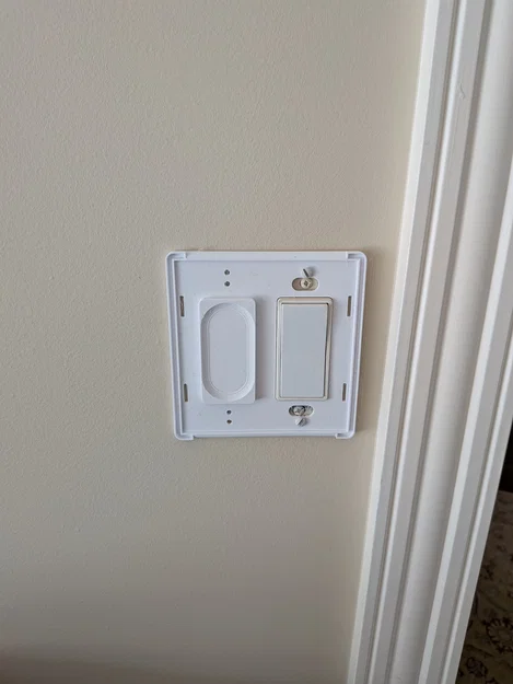 Đế gắn công tắc đèn Decora (2 nút) cho IKEA BILRESA - Image 3