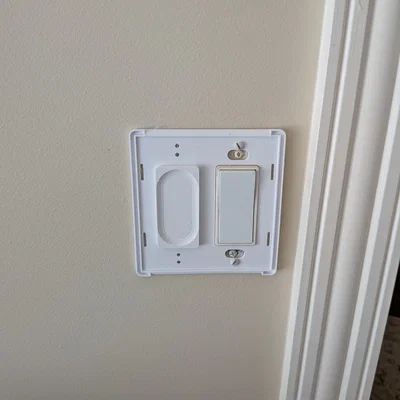 Đế gắn công tắc đèn Decora (2 nút) cho IKEA BILRESA