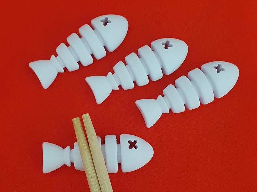 Gác đũa hình con cá - Fish Chopstick Holder - Image 4