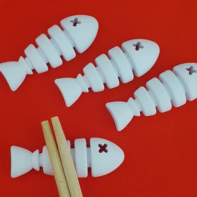 Gác đũa hình con cá - Fish Chopstick Holder