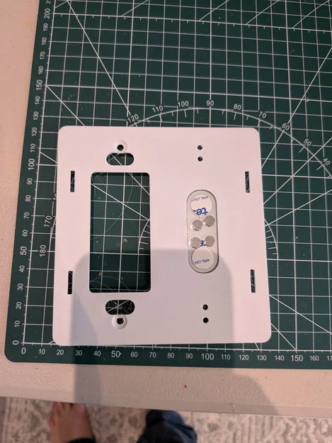 Đế gắn công tắc đèn Decora (2 nút) cho IKEA BILRESA - Image 4