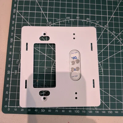 Đế gắn công tắc đèn Decora (2 nút) cho IKEA BILRESA