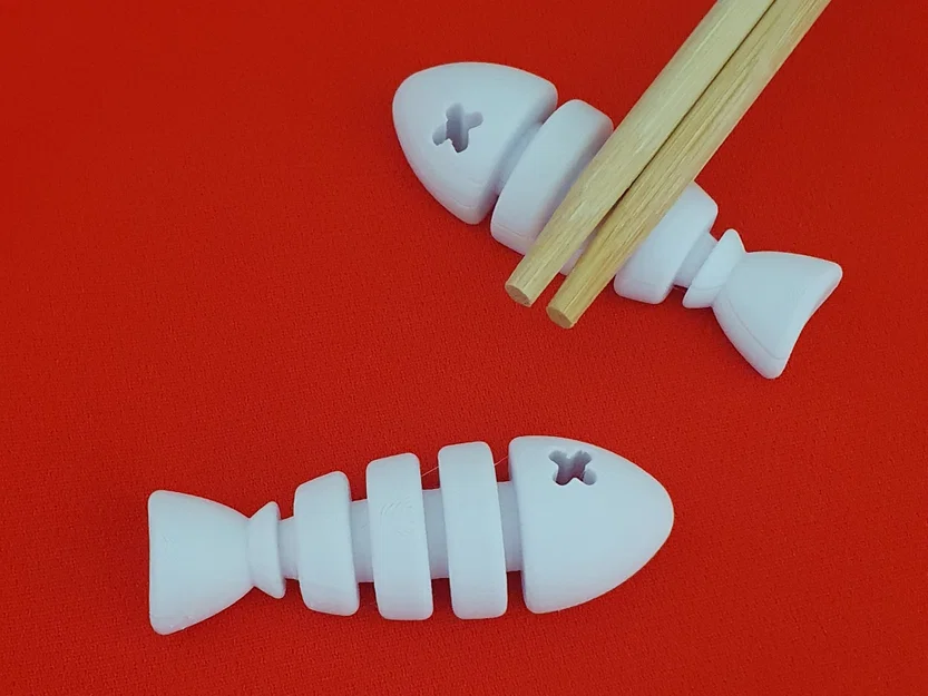 Gác đũa hình con cá - Fish Chopstick Holder - Image 5