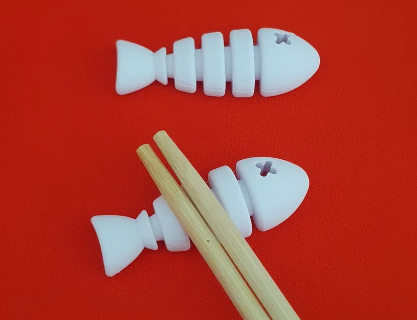 Gác đũa hình con cá - Fish Chopstick Holder - Image 7