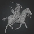 Mô hình kỵ binh cung thủ Parthia thế kỷ V-VI - Bản in 3D chi tiết - Thumbnail 1
