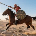 Mô hình chiến binh Hung Nô xung trận (Hunn Charge) in 3D chi tiết - Thumbnail 2