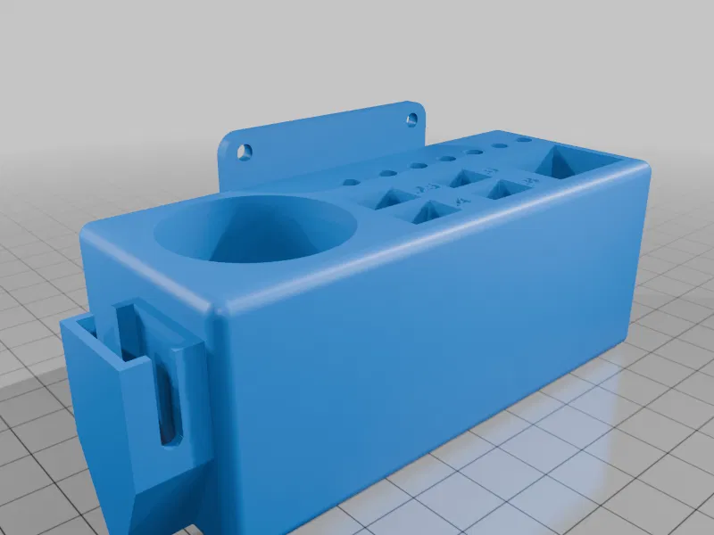 Giá đỡ dụng cụ Flashforge AD5X tích hợp ngăn cất đầu in (Nozzle) - Image 1