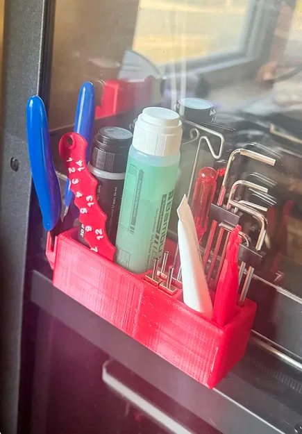 AD5X Tool Holder Remix với không gian lưu trữ mở rộng - Image 1