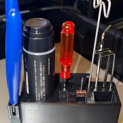 Giá đỡ dụng cụ Flashforge AD5X tích hợp ngăn cất đầu in (Nozzle)