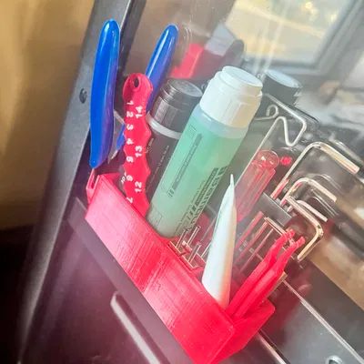 AD5X Tool Holder Remix với không gian lưu trữ mở rộng