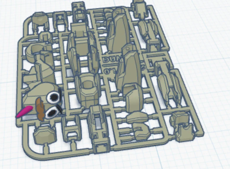 Mô hình lắp ráp Dummy 13 vui nhộn - Tự in 3D cực chất - Image 1