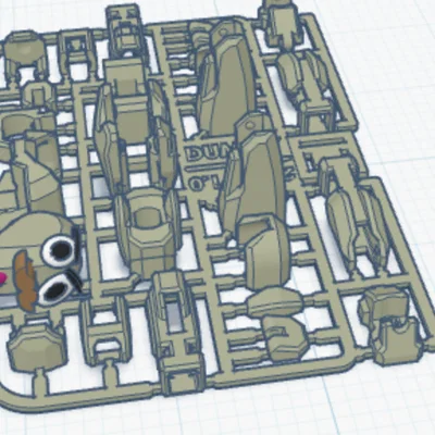 Mô hình lắp ráp Dummy 13 vui nhộn - Tự in 3D cực chất