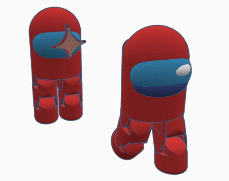 Mô hình Among Us phiên bản 2.0 có khớp nối! - Image 1