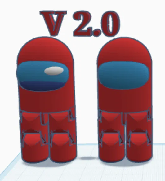 Mô hình Among Us phiên bản 2.0 có khớp nối! - Image 2