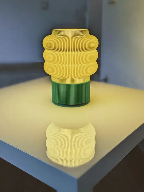 Đèn để bàn 3D 🅻🜂M🅟 phong cách hiện đại (Vase Mode) - Image 2