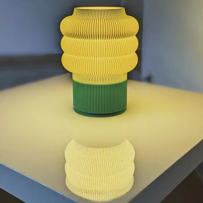 Đèn để bàn 3D 🅻🜂M🅟 phong cách hiện đại (Vase Mode)