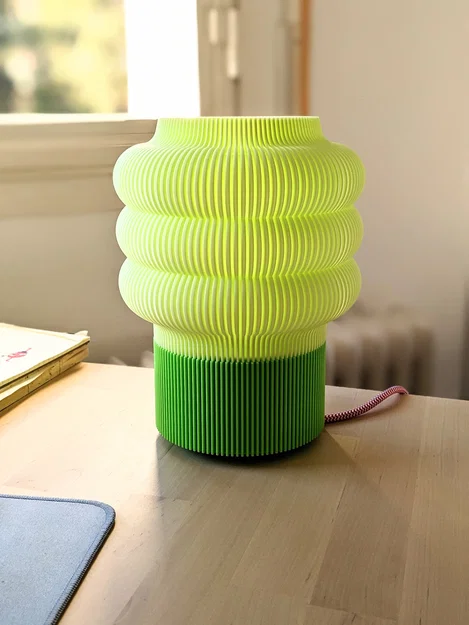 Đèn để bàn 3D 🅻🜂M🅟 phong cách hiện đại (Vase Mode) - Image 3