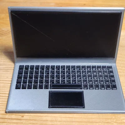 Laptop đồ chơi mini với khớp nối linh hoạt