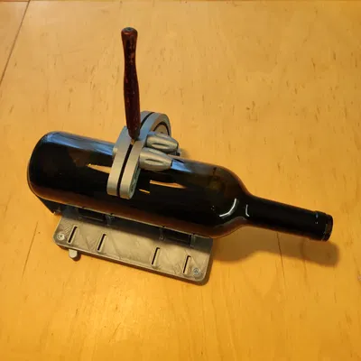 Khung cố định cho dụng cụ cắt chai thủy tinh