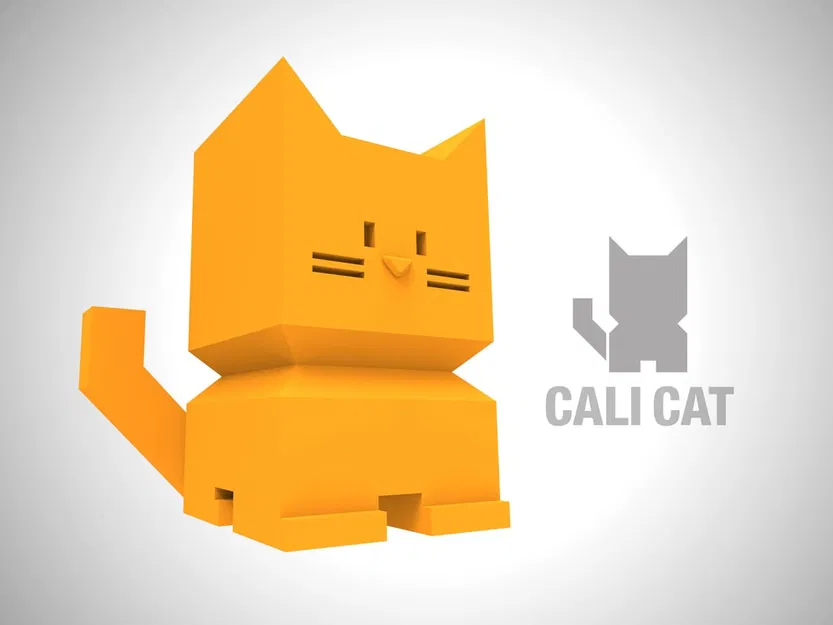 Cali Cat - Chú Mèo Kiểm Chuẩn Máy In 3D - Image 2