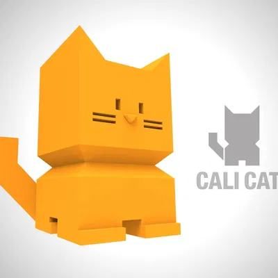 Cali Cat - Chú Mèo Kiểm Chuẩn Máy In 3D