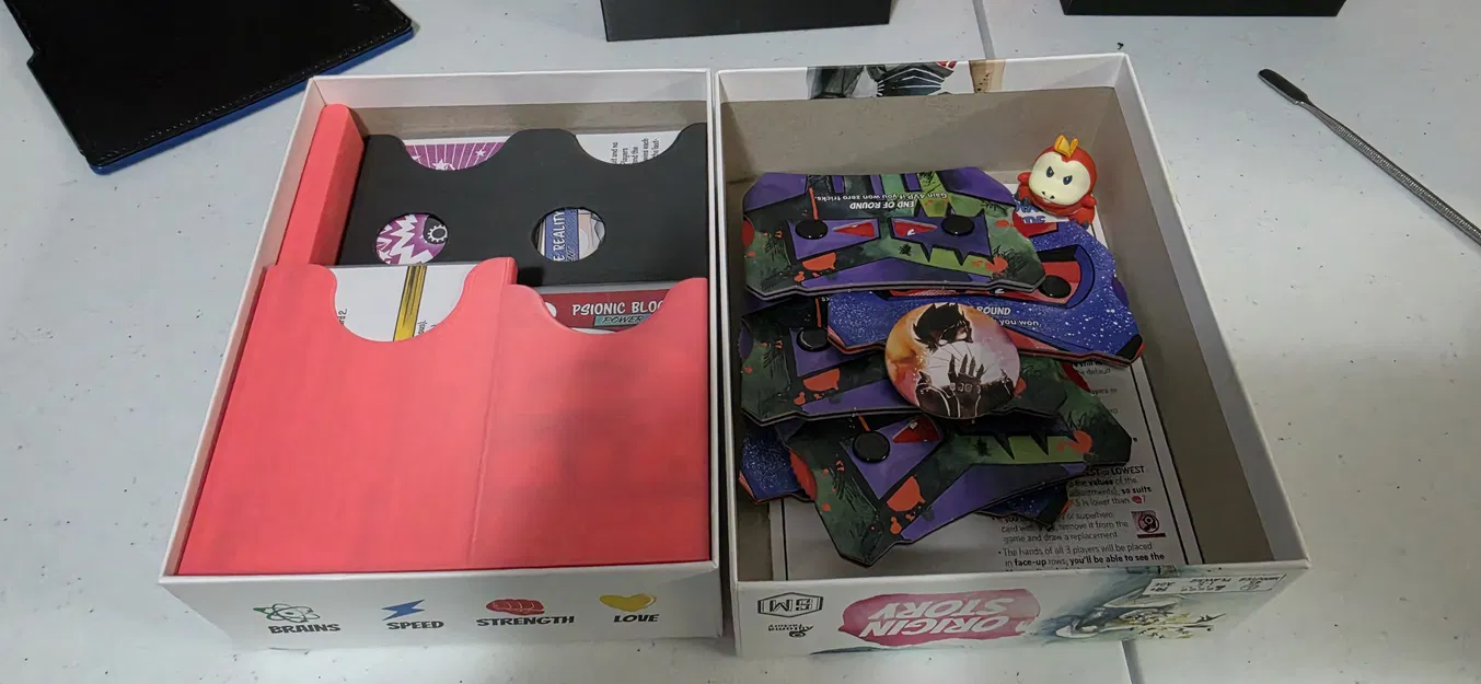 Origin Story - Khay đựng linh kiện 3D (Sleeved, không hở nắp hộp) - Image 2