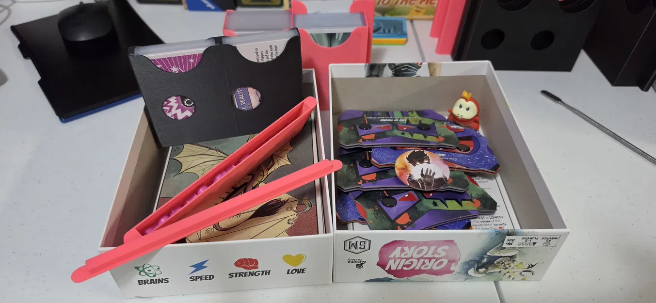 Origin Story - Khay đựng linh kiện 3D (Sleeved, không hở nắp hộp) - Image 4