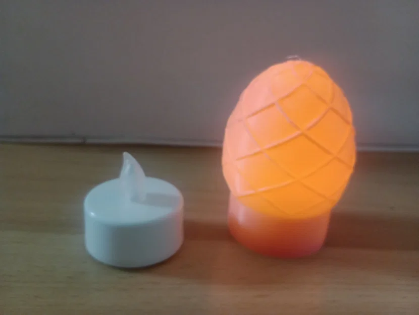 Mẫu đèn trang trí hình trứng Phục sinh (Easter Light) in 3D đẹp - Image 1
