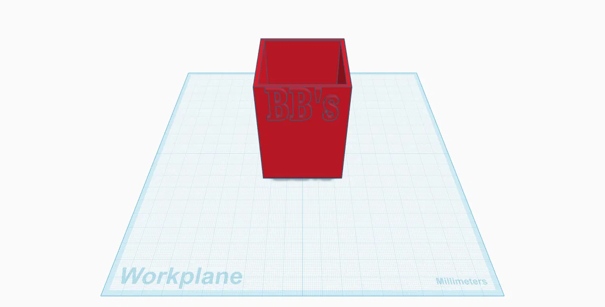 Hộp đựng đạn nhựa BB thiết kế tối giản - Phụ kiện in 3D tiện lợi - Image 1