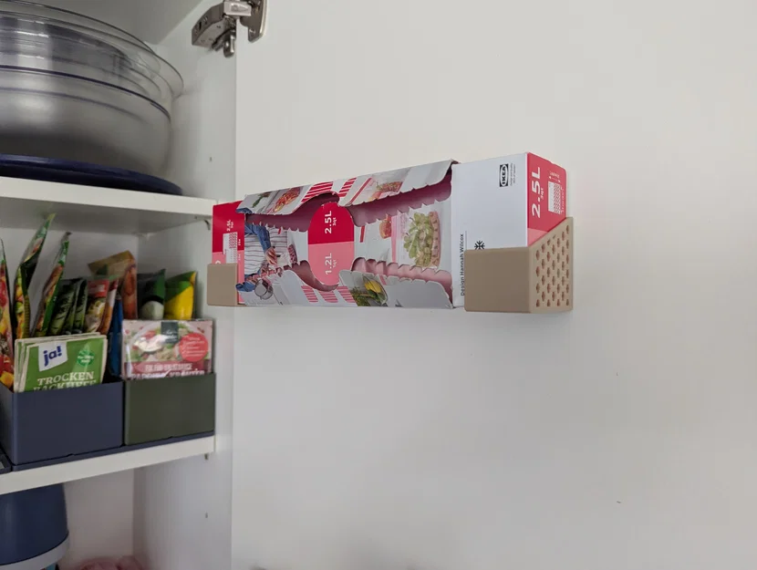 Giá treo tường cho hộp túi zip IKEA ISTAD - Gọn gàng, thông minh - Image 1