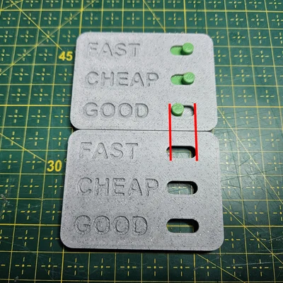 Đồ chơi Fidget Good Fast Cheap: Rãnh trượt nhỏ hơn