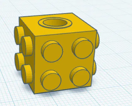 Hạt xâu vòng kiểu LEGO (LEGO beads) 3D - Phụ kiện sáng tạo độc đáo - Image 4