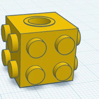 Hạt xâu vòng kiểu LEGO (LEGO beads) 3D - Phụ kiện sáng tạo độc đáo