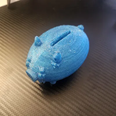 Mô hình heo đất 3D (Tirelire Cochon) nhỏ gọn, dễ in