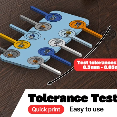 Thước đo/Kiểm tra dung sai (Tolerance Gauge) | 0.05mm - 0.50mm