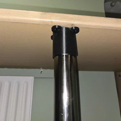Bộ nối dài chân bàn quầy bar 60mm (Breakfast Bar Pole Extender)