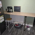 Bộ nối dài chân bàn quầy bar 60mm (Breakfast Bar Pole Extender) - Thumbnail 4