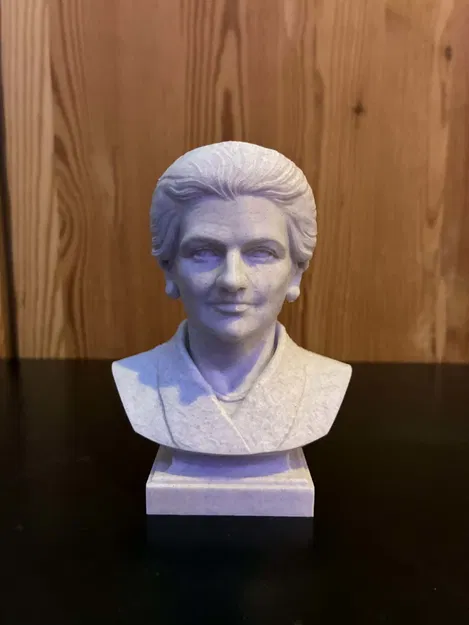 Tượng bán thân Simone (Annie Liline Jacob) Veil - Image 2