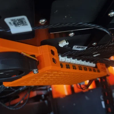 Nắp che bộ điều khiển bàn nhiệt Prusa XL cải tiến - ĐÃ CẬP NHẬT V2